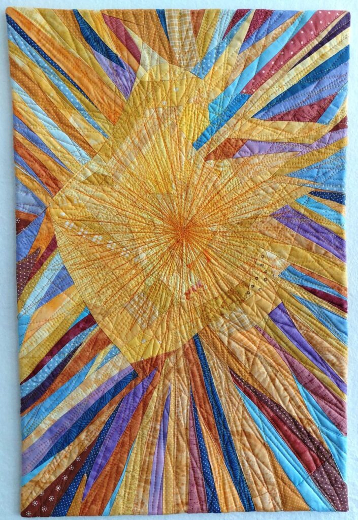 Quilt Frau mit Kind