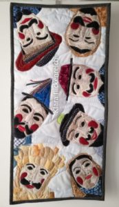 Wandquilt "Rhöner Fosenocht" 2020