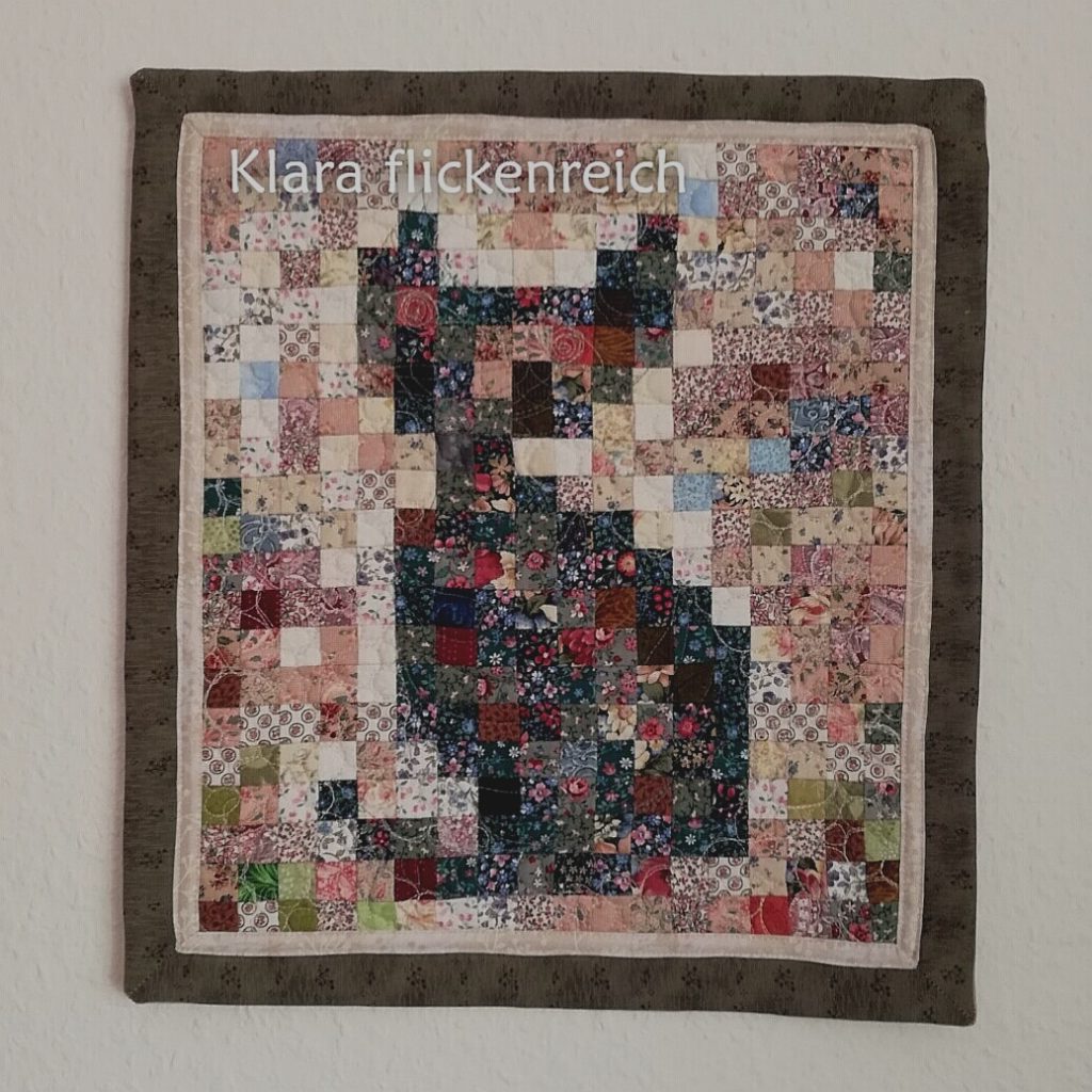Miniquilt "Katze Rosina"